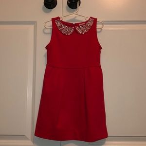 Crewcuts stunning red sparkle dress